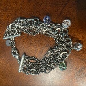 Touchstone crystal bracelet